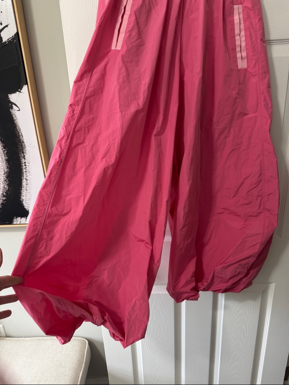 Anthropologie Pink Balloon-Style Pants - Picture 3 of 5